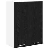 Hanging Cabinet Black Oak 60 x 31 x 80 cm Engineered Wood 884275