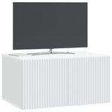 Wall-Mounted TV Cabinet White 59.5 x 41 x 30 cm Engineered Wood 898505