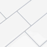 Decorative Stickers 20 pcs White Grey 29 x 21 cm 42046133
