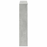 Fireplace Surround Concrete Grey 100 x 20 x 100 cm 8006618