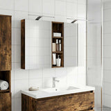 Bathroom Cabinet Set 3 pcs 100 x 10.5 x 60.5 cm Engineered wood 3403708