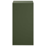 Plant Stand Olive Green 30 x 30 x 60 cm Weathering Steel 8012480