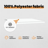 Retractable Awning White 450 x 300 x 165 cm 3330983