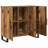 Sideboard Old Wood 90 x 34 x 80 cm Engineered Wood 862953