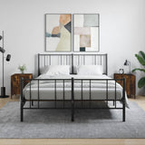 ZNTS Bedside Cabinets 2 pcs Smoked Oak 40x40x50 cm Engineered Wood 827575