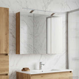 Bathroom Mirror Cabinet Artisan Oak 100 x 14.5 x 70 cm 889134