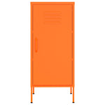 ZNTS Storage Cabinet Orange 42.5x35x101.5 cm Steel 336192