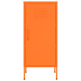 ZNTS Storage Cabinet Orange 42.5x35x101.5 cm Steel 336192