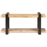 TV Cabinet 90x40x40 cm Rough Mango Wood 320493