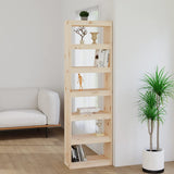 Book Cabinet/Room Divider 60x30x199.5 cm Solid Wood Pine 808178