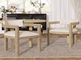 Set of 2, solid wood chairs, dining chairs, suitable for homes, restaurants, living rooms, and N606P403805A