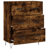 Sideboard Smoked Oak 69.5x34x90 cm Engineered Wood 827849