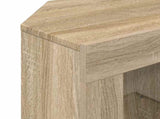 Corner LED TV Cabinet Wall-mounted Sonoma Oak 100 x 40 x 50 cm 889797