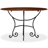 Dining Table Solid Acacia Wood with Honey Finish 120x76 cm 245642