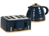 3000W 1.7L Rapid Boil Kettle & 4 Slice Toaster, Kettle and Toaster Set with 7 Browning Controls and T3398P344716