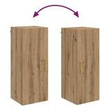 Wall Mounted Cabinet Artisan Oak 34.5 x 34 x 90 cm 882605