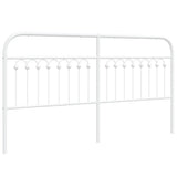 Metal Replace Headboard White 180 cm 376685