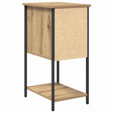 Bedside Cabinet with Drawer 2 pcs Artisan oak 32 x 42 x 70 cm 871288