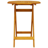 3 Piece Folding Bistro Set Solid Wood Acacia 3295251
