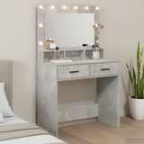 Dressing Table Concrete Grey 79 x 41 x 135 cm Engineered Wood 865085