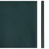 Garden Privacy Screens 4 pcs PVC 35x0.19 m Matte Green 147870