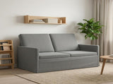 2 Seater Sofa Dark Grey 130 x 81 x 82 cm Velvet 42041055