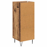 Sideboard Old Wood 34.5 x 34 x 90 cm Engineered Wood and Iron 881648