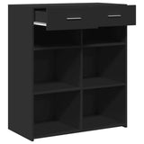 Sideboard Black 80x42.5x93 cm Engineered Wood 3281477