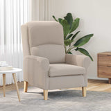 Armchair Light grey 76 x 94 x 102 cm Sharpa Fabric 42009851