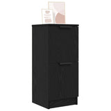 Sideboard 2 pcs Black Oak 30 x 30 x 70 cm Engineered Wood 862099