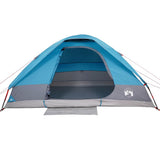 Family Tent Dome 6-Person Blue Waterproof 94782