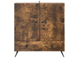 Sideboard Smoked Oak 66 x 34.5 x 95 cm Engineered Wood 895590