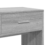 ZNTS 4 Piece Dressing Table Set Grey Sonoma Engineered Wood 3276530