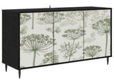 Sideboard GOTHA Black Oak 102 x 33 x 76 cm Engineered Wood 8006988