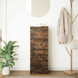 Sideboard Smoked Oak 37.5x35x99 cm Engineered Wood 861701