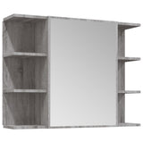 4 Piece Bathroom Cabinet Set Grey Sonoma Engineered Wood 3187613