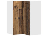 Wall Corner Cabinet LUCCA Old Wood 57 x 57 x 100 cm 885173