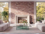 Wall Panels 10 pcs 100 x 50 cm Brown EPS Foam 42046098