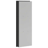 Shower Niche Black 92 x 32 x 10 cm Stainless Steel 42012678