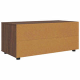 TV Cabinet Brown Oak 100 x 48 x 43 cm Engineered Wood 888934