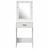 Dressing Table White 50 x 41 x 135 cm Engineered Wood 865037