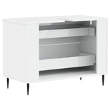 Bathroom Sink Cabinet HAARLEM High Gloss White 82 x 41x 58.5 cm 896799