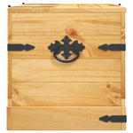 ZNTS Storage Chest Mexican Pine Corona Range 91x49.5x47 cm 243747