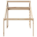 Kids' Bed Roof 188x82x113 cm Solid Wood Pine 846882
