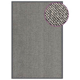 Doormat Tufted 120x180 cm Light Brown 326949