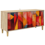 TV Cabinet HEESCH 102 x 33 x 50 cm Sonoma Engineered Wood 8007078