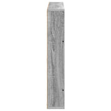 Magazine Rack 2 pcs Grey Sonoma 80 x 12 x 70 cm Engineered Wood 890847