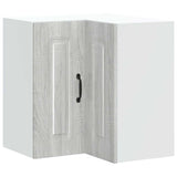 Kitchen Wall Corner Cabinet Kalmar Grey Sonoma Engineered Wood 853623