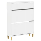 Shoe Cabinet ARNHEM 78 x 24 x 103 cm Engineered Wood White 896655