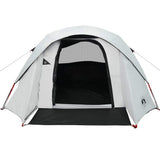 Family Tent Cabin 6-Person White Blackout Fabric Waterproof 4009565